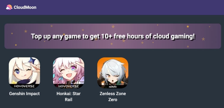Cloudmoon Free Games