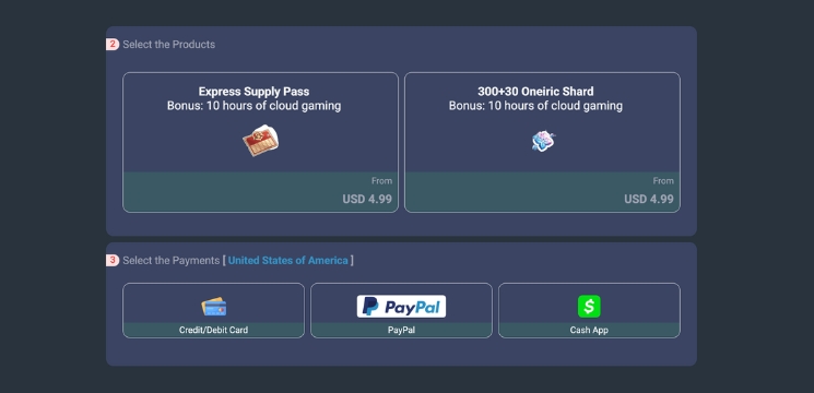 Free Clod Gaming Cloudmoon